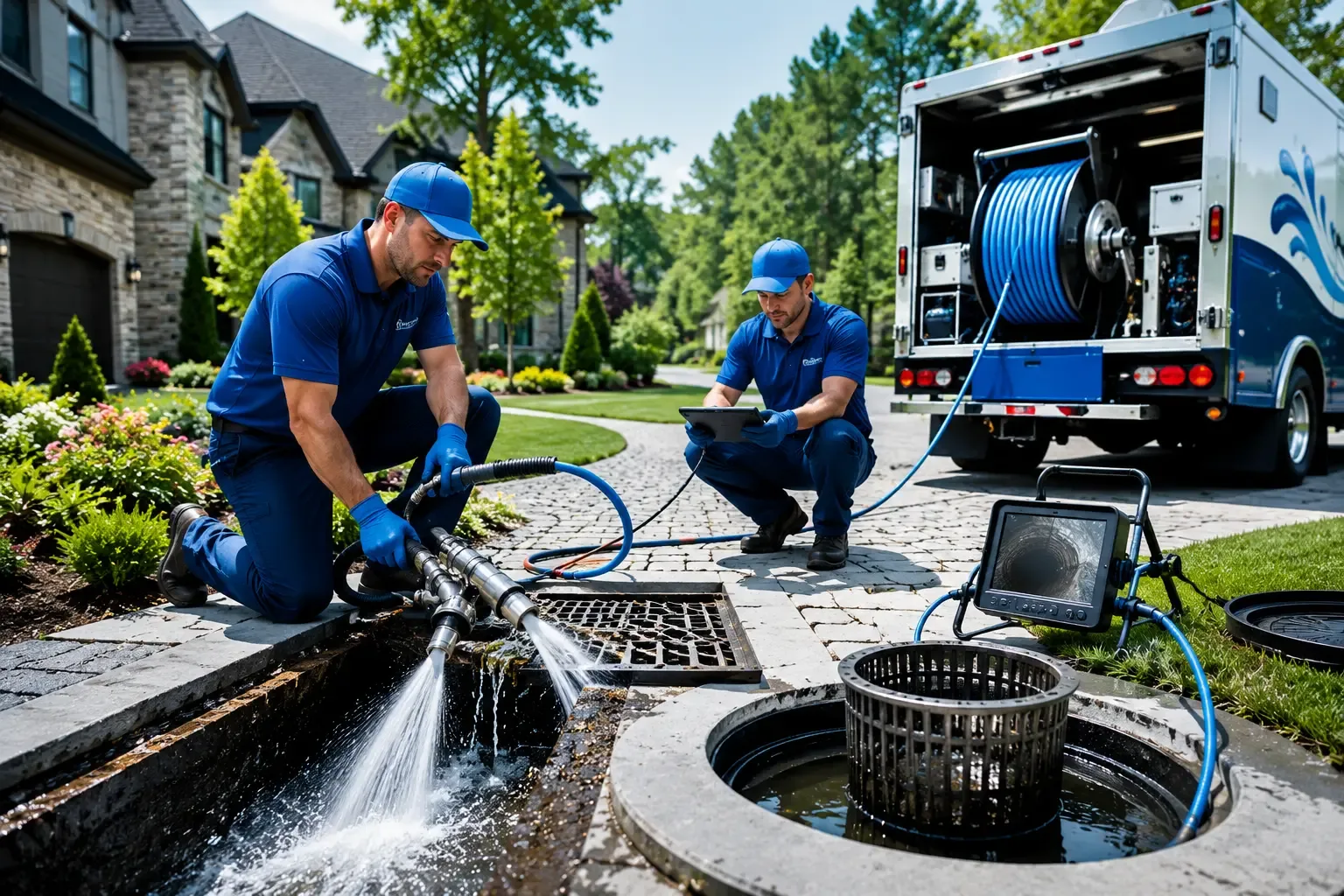 Local outdoor drain cleaning professionals in Springtown, PA